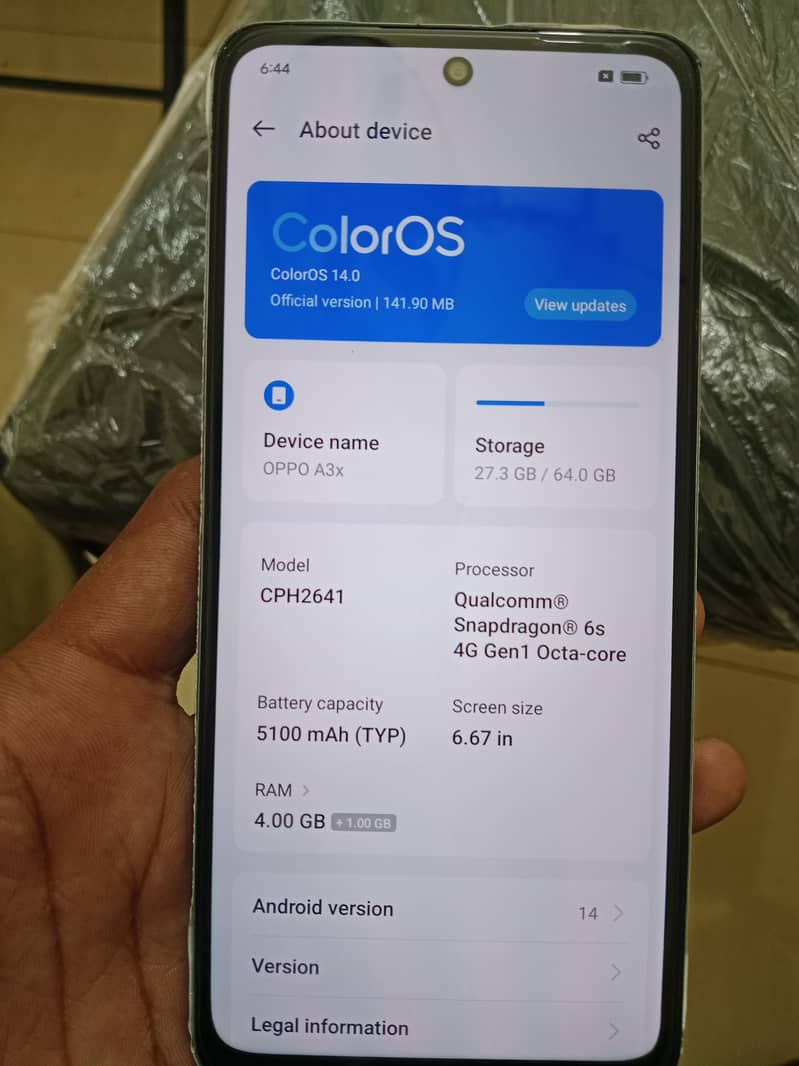 OPPO A3x 1