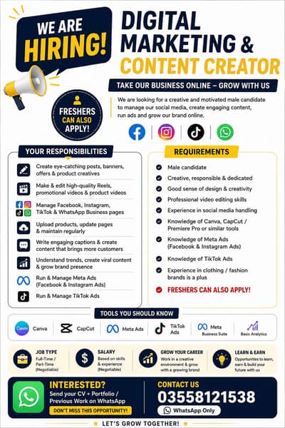 Digital Marketing & Content Creator