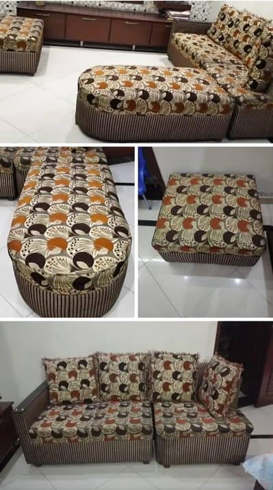 L shaped sofa
