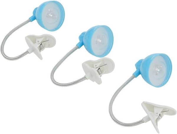 Multifunction Clip LED Light: Flexible Clip-On Reading Lamp for Desk, Bedside, Laptop