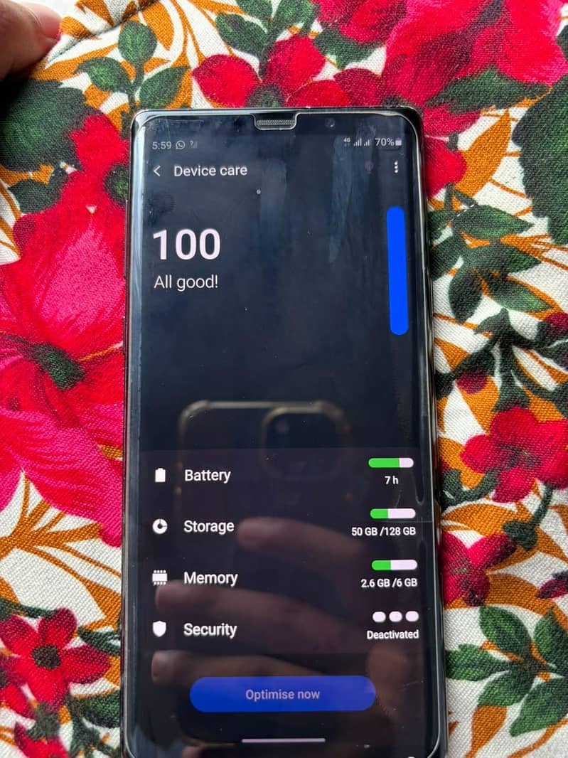 Samsung Mobile Note 9 7