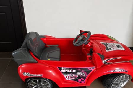 Red car
