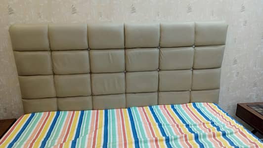 Poshish King Size FulBed (6x6.5) with 2 Side Tables (Without Mattress)