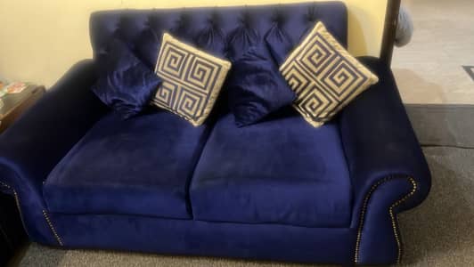 Velvet sofa set 3-2-1 urgent sale
