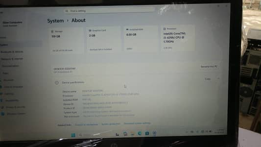 HP laptop he all ok no any fault