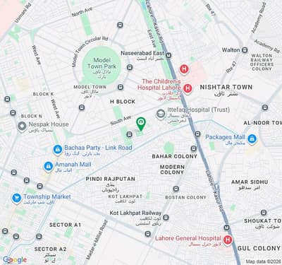 Location R Block Extention Model Town Good Location