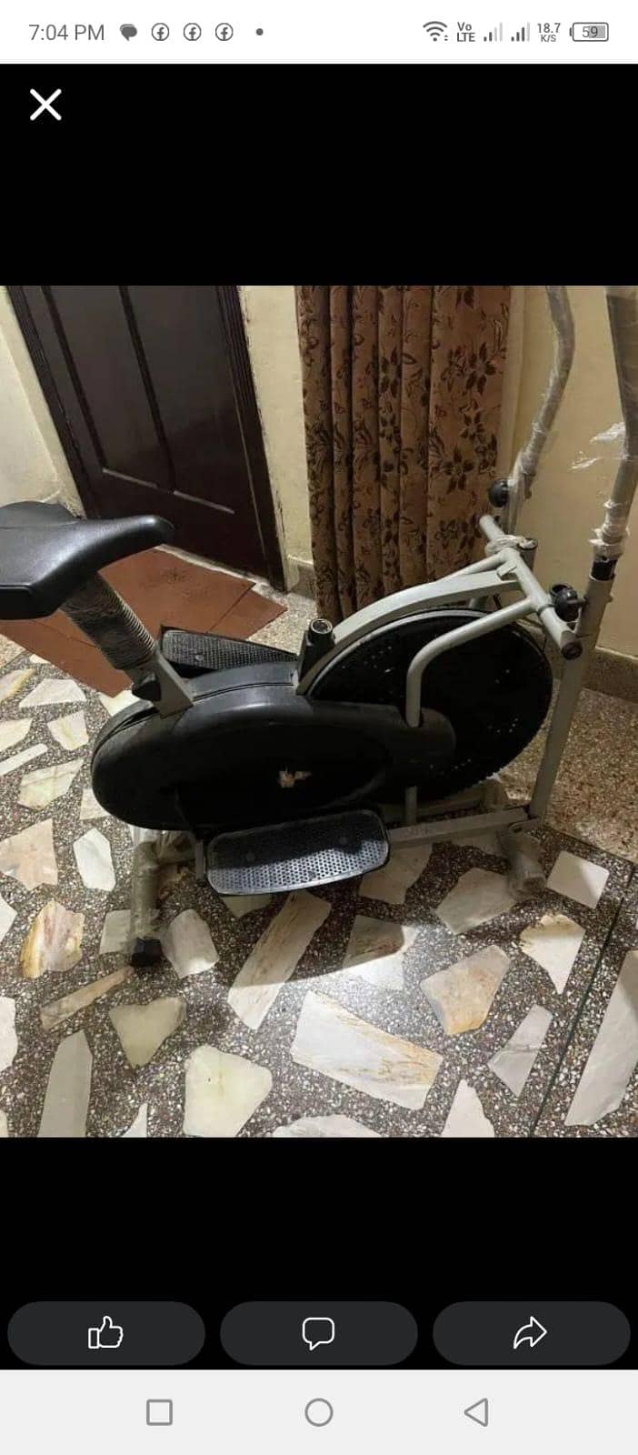 exercise cycle 30,000 1