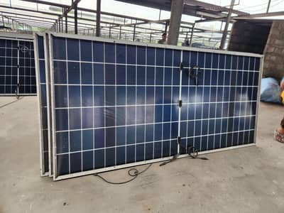 Longi 615 watt solar panels minor crack working fine