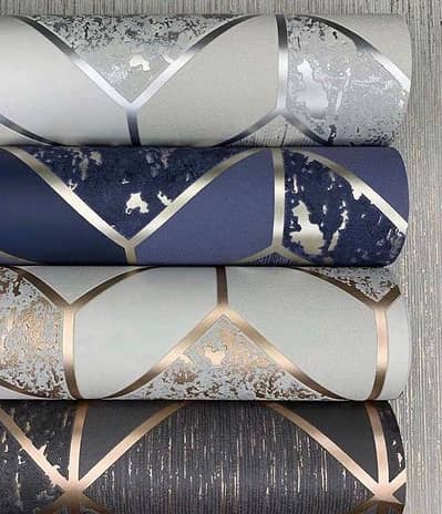 Luxury Roll Wallpaper Imported| Fabric Wallpaper| 3D Flex Wallpaper|