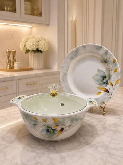  Premium Quality 72 Pcs Melamine Dinner Set