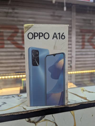 OPPO A16 6/64 with box front camera blur h