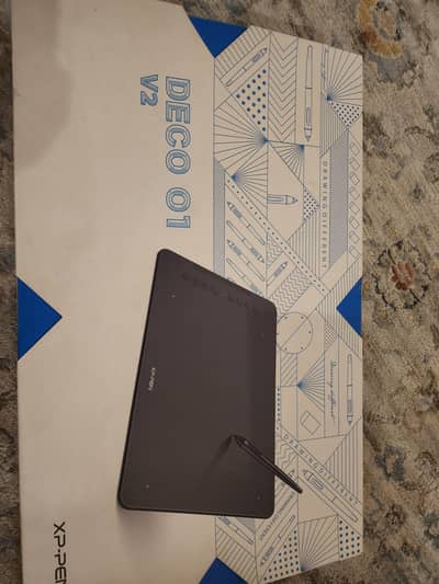 XP-Pen Deco 01 V2 Graphics Drawing Tablet- New