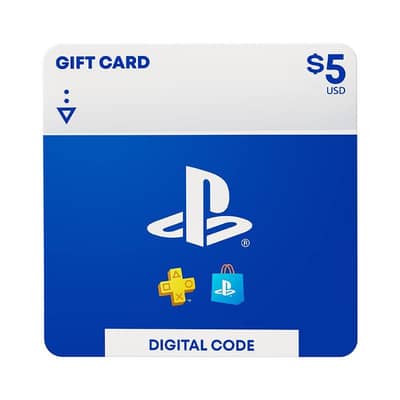 psn 5 dollars digital code