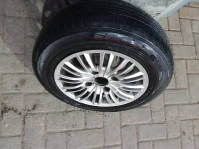 New tyres with rims