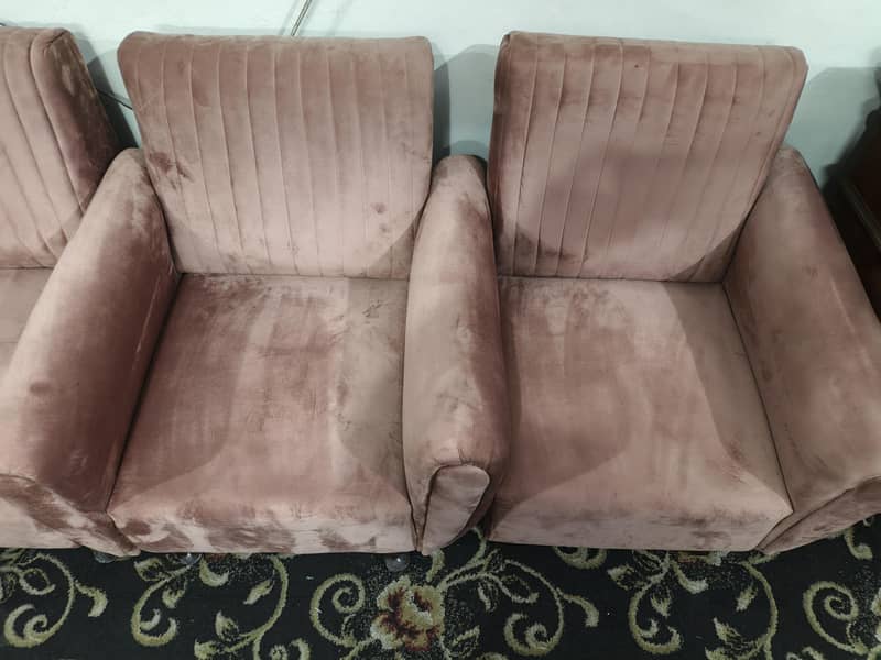 Sofa set , Wooden Sofa set , Solid Sofa set ,4 seater sofa set 1