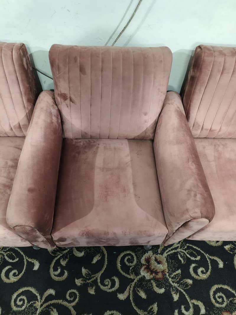 Sofa set , Wooden Sofa set , Solid Sofa set ,4 seater sofa set 4