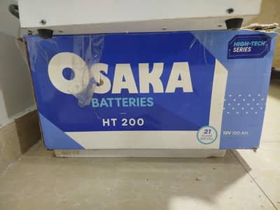 Osaka HT-200 Battery – 21 Plates 130Ah 12V – Used