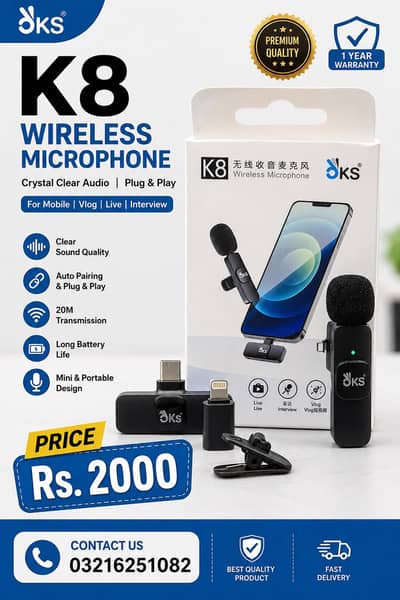 Microphone for mobile phones