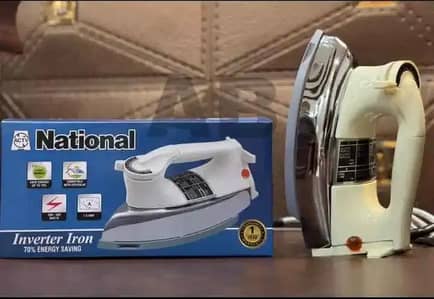 National Inverter Dry Iron 400watts 70%Energy saving