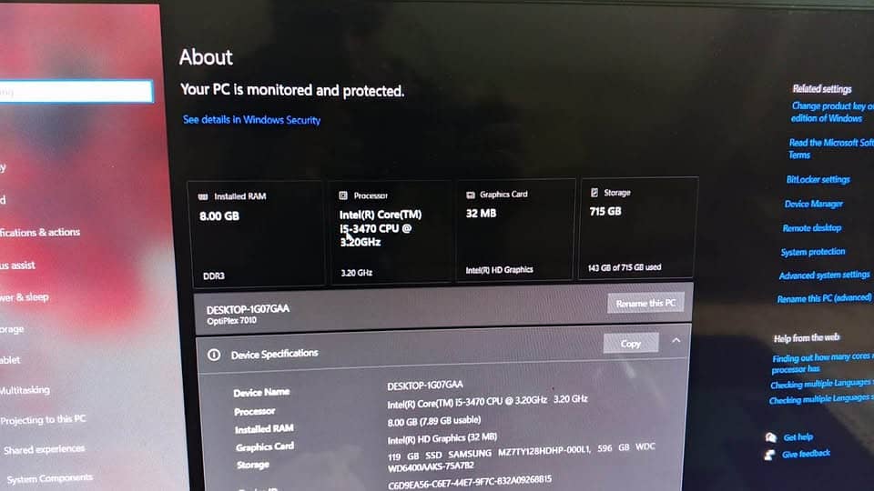 Intel Core i5-3470 Full Setup 1