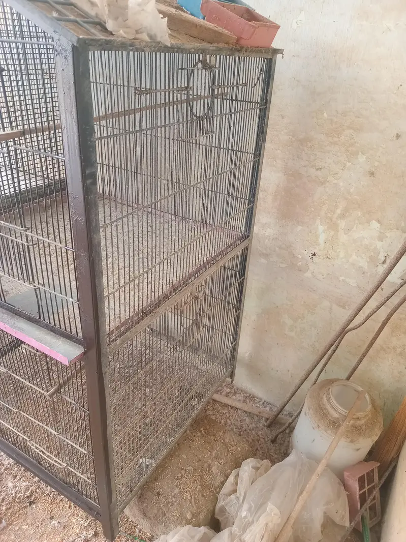4 portion angle iron cage — photo 3