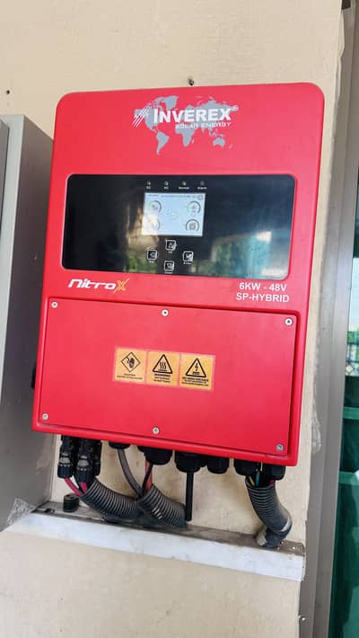 Inverex Nitrox Hybrid 6kW 48V Solar Inverter – Excellent Condition