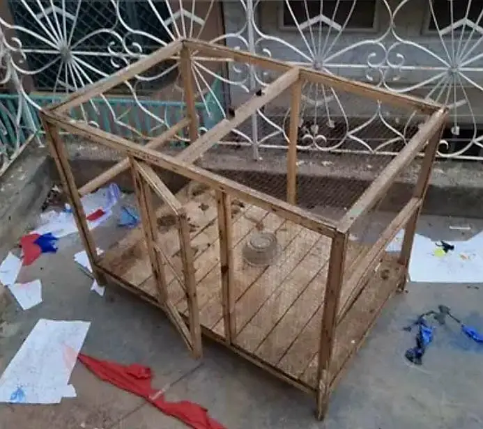 Wooden Cage For Hens — photo 2