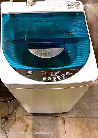 Fully automatic washing machine condition 10/10 very less used