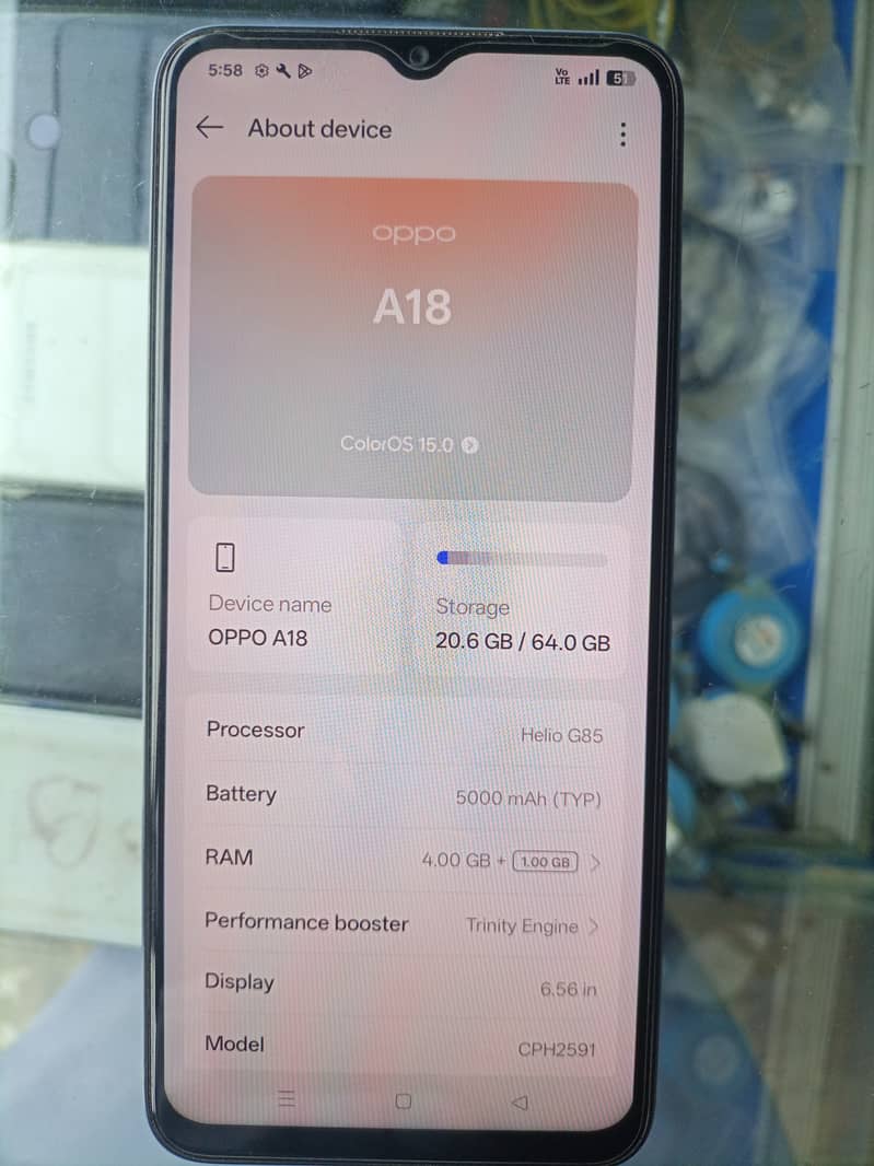 OPPO A18 0