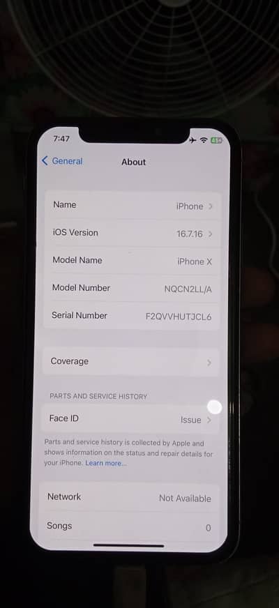 Apple iPhone X non pta panel change hai butt acha laga