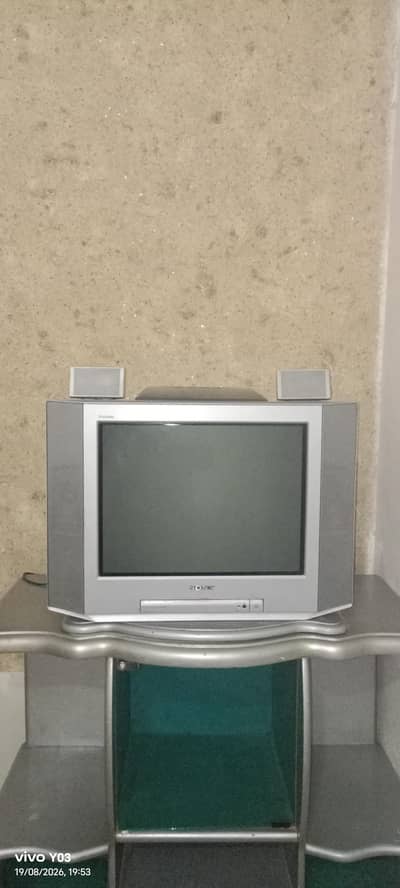 TV & TROLLY FOR SALE