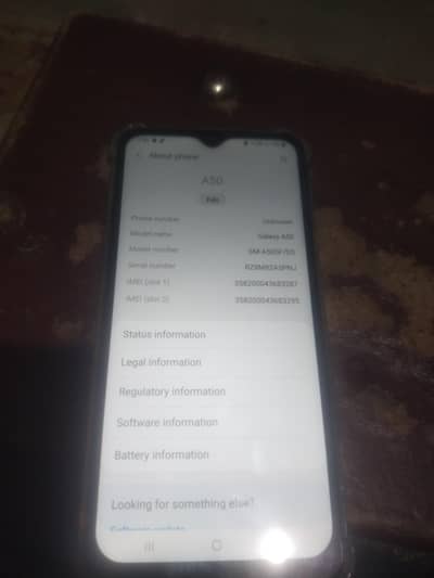 Samsung Mobile A50