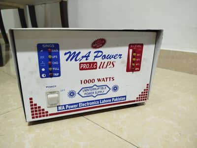 1000 watt Pakistani single battery UPS