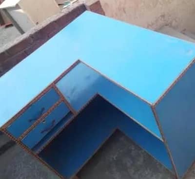 L-Shape + Straight Shop Counter  For Sale