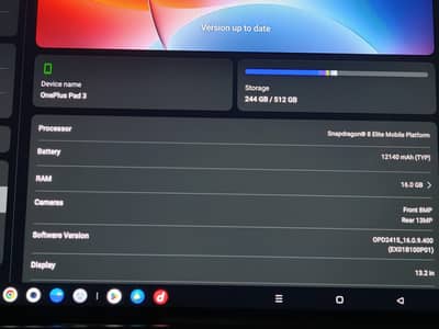 one plus pad 3 16-512gb open box 10/10
