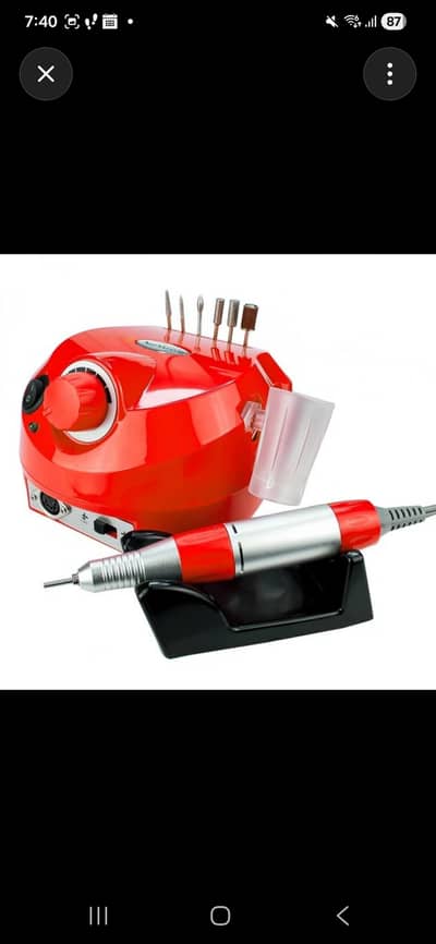 Nail Master Professional Electric Nail Drill Machine – Complete Set