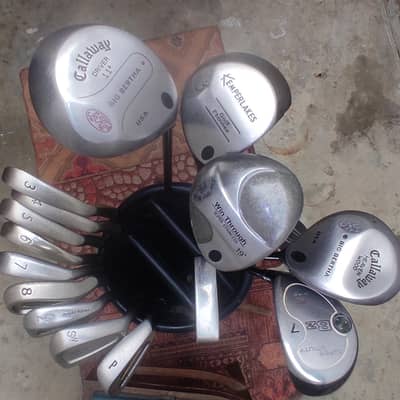 golf kit with bag
