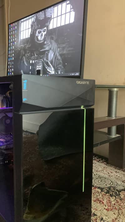 Gaming PC (Ryzen 5 3600) + 27" 2K Monitor + Samsung SSD — Full Setup