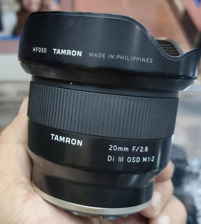 Tamron 20mm f/2.8 Di iii Sony Mount full frame professional lens