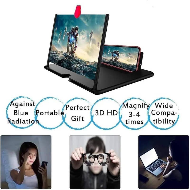video amplifying screen 1