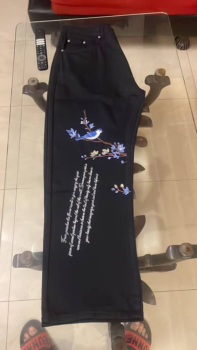 Baagy Jeans Heavy Embroidery