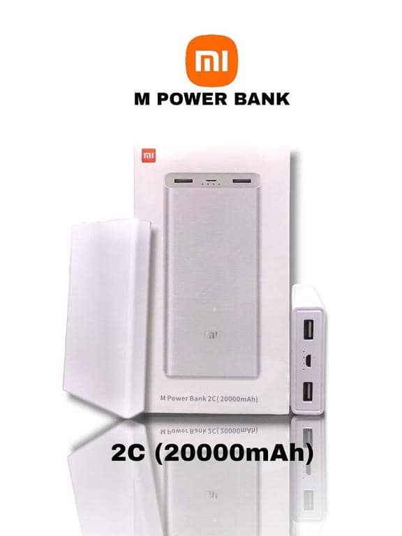 Authentic  Original Xiaomi Mi Power Bank 20000mAh Capacity, 18W/22.5W Fast Charging POWERBANK (Quick Charge 3.0 & USB-C powerbank  PD Support High-Speed Travel Power Solution power bank for iPhone, Samsung, & More This POWER BAN