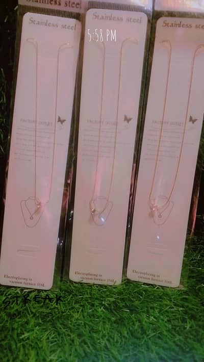 that delivery charges is 300 and with necklace Rs250