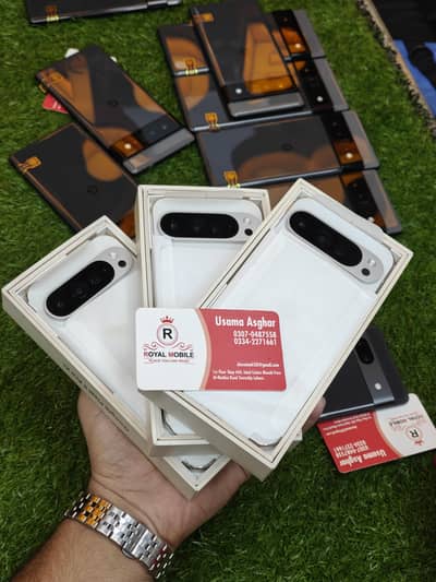 Google pixel 9pro xl 0 time charged 16/256 official pta approved