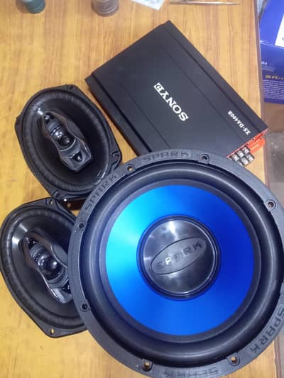 woofer amplifier speakers sound system