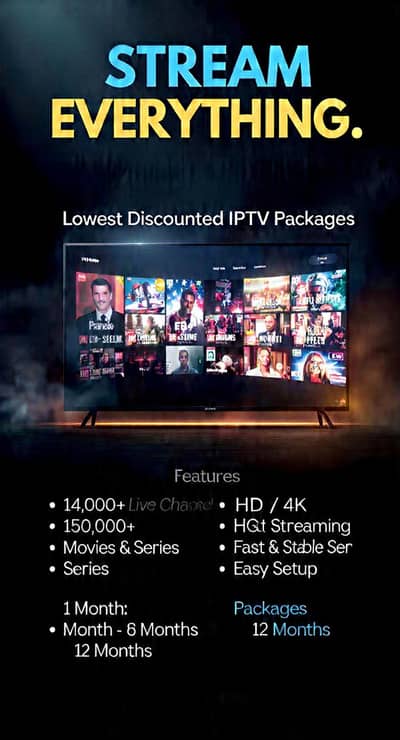 Best IPTV Packages Available Now!
