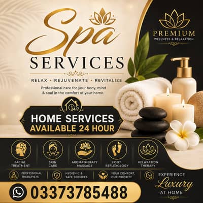 Spa,Services- Spa Center & Saloon - Spa Therapy Available