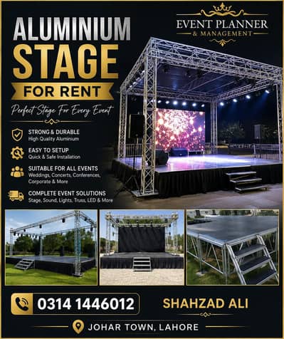 event aluminium stage SMD screen sound