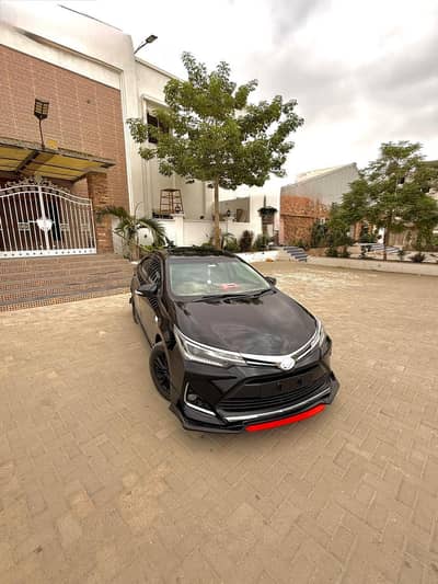 TOYOTA ALTIS GRANDE  2017 B2B  PUSH START FACE LIFT SHAP