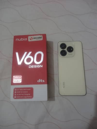 Zte nubia V60  (16_256-gb) complete saman